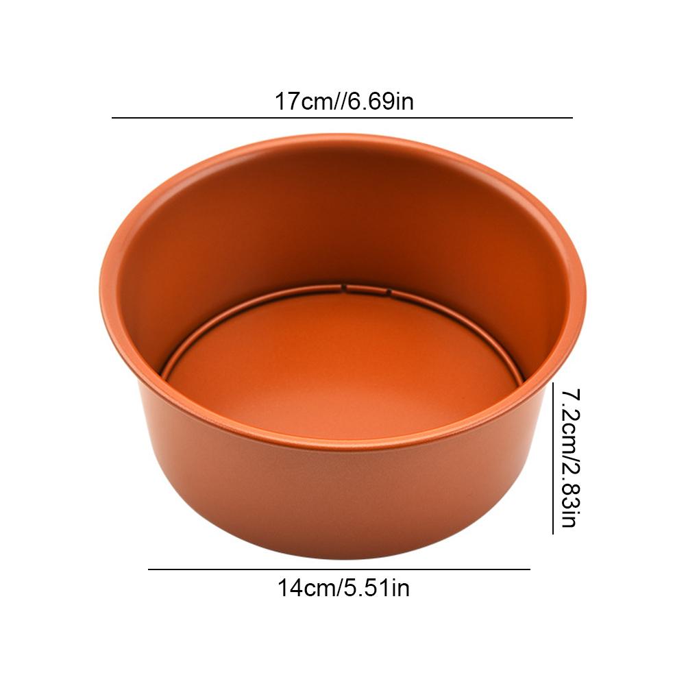 Cake Mold Non-stick Coating Round Cake Mould Cheese Making Mold with Removable Bottom