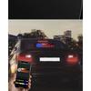 LED Flexible Screen Truck Devil Eye, RGB Color Changing Eye Light with App Control, Waterproof Grille Light for Pickup &  Cars