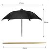 Sun Protection Patio Plant Umbrella Silver Shade Mini Plant Umbrellas Garden Shade Cover  Plant