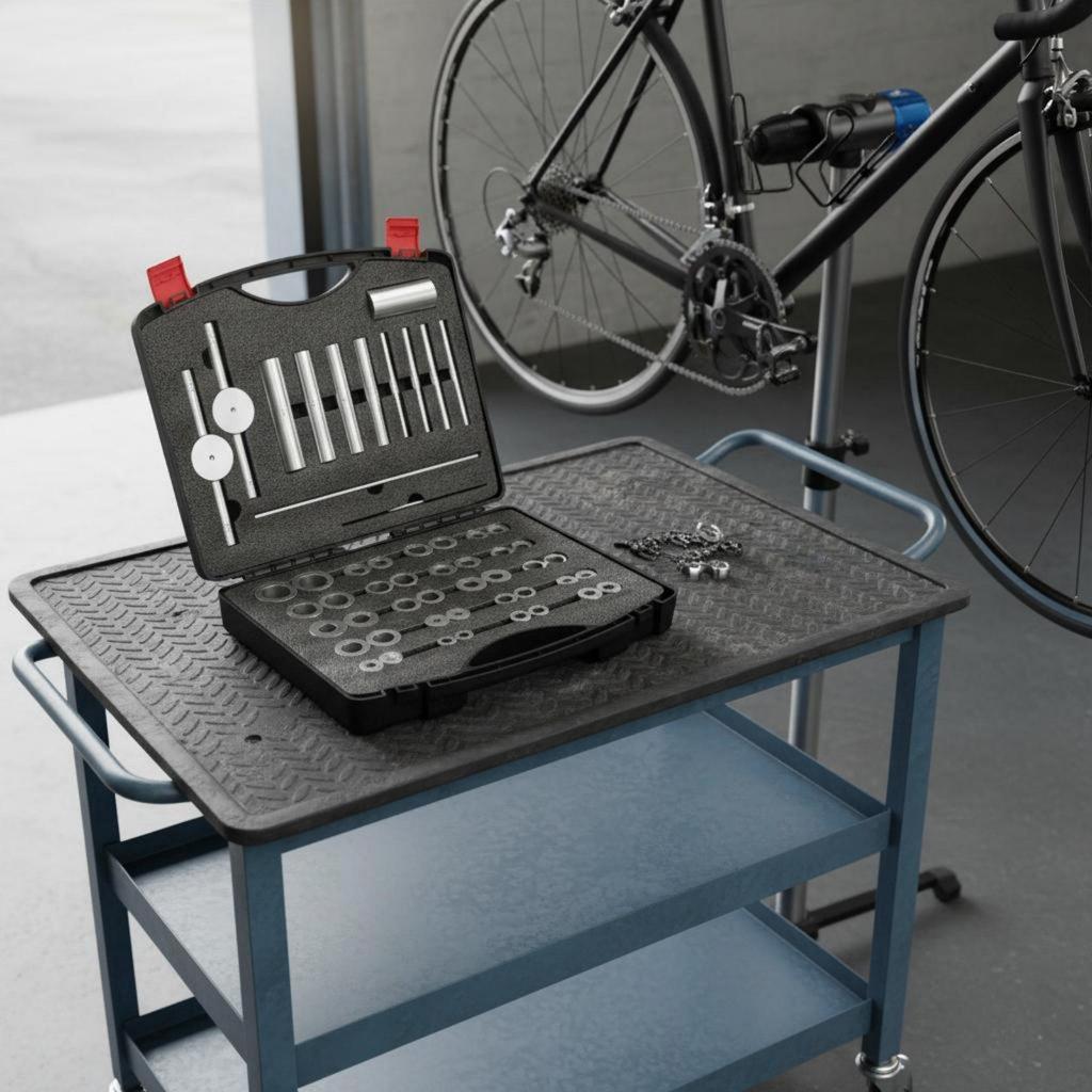 Cycle Bearing Press Kit Versatile Bike Set Organized Case for DIY