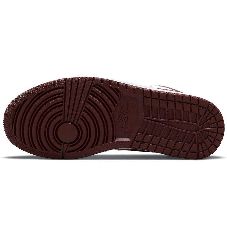 Air Jordan 1 Low Bronze Eclipse Women Sneakers Brown White DC0774-116
