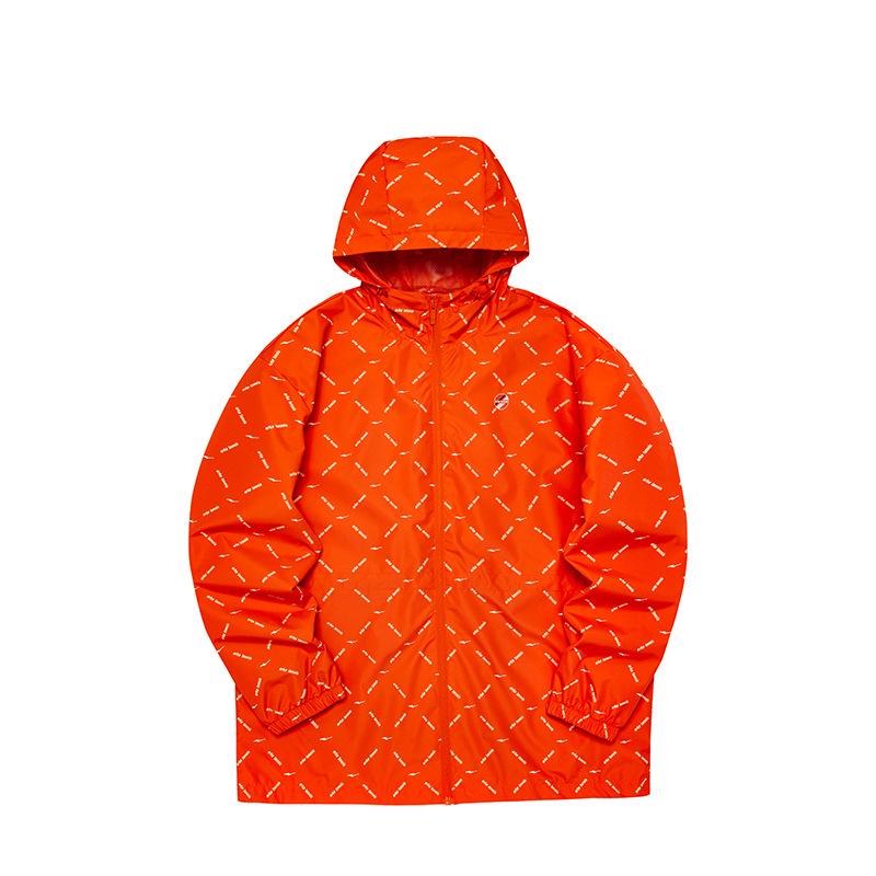 Hongxing Erke Women's Windproof Mid-Length Winter Fashion Sports Windbreaker