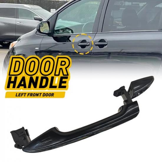 Front Side Left Driver Side Handle Door 2012 Exterior Black Fit Toyota Venza LE
