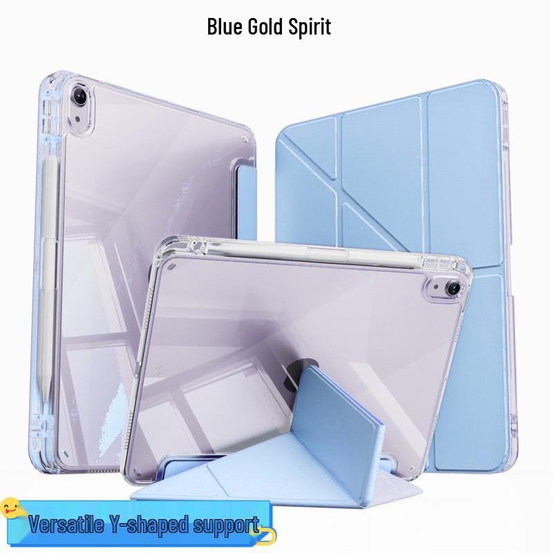 Kompatibel mit iPad Air 7/11 Schutzhülle – 10./11. Gen Tablet-Schale iPad 9.7 himmelblaue