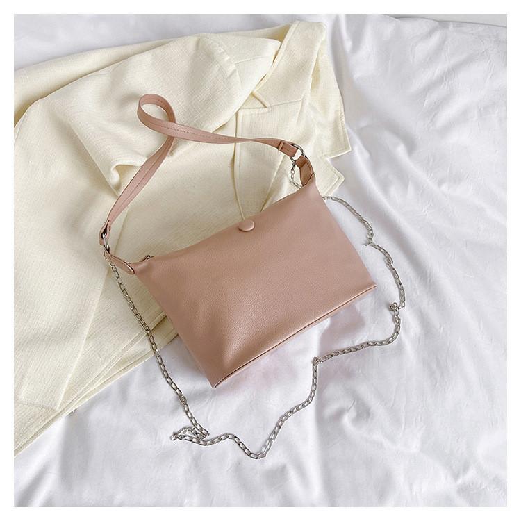 Urban Chic Minimalist Shoulder Bag For Women 2023 New Trend Pu Leather Small Box Purse