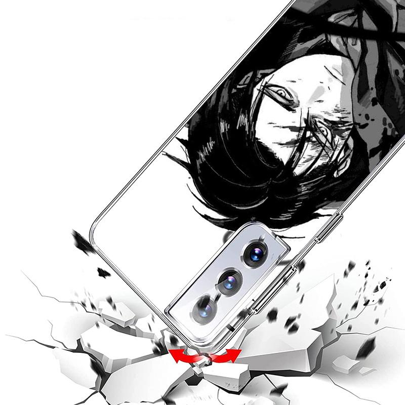 Attack Levi Phone Case For Samsung Galaxy S24 S25 Edge S26 Ultra S23 S22 S21 Plus S20 FE + Personalized Print Cover Galaxy S24 S