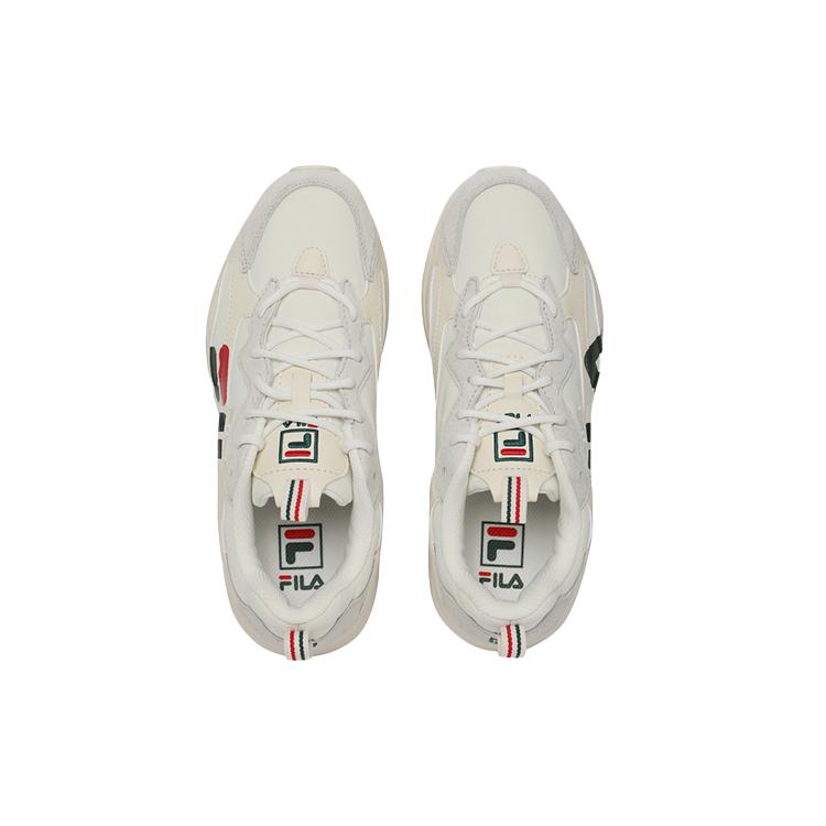 Fila Ray Tracer Linear Low Top Running Shoes Grey/Black/Red 1RM01346_142