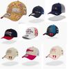 Katoen Linnen Baseballpet Unisex Verstelbare Pet Hip Hop Streetwear Zonbescherming