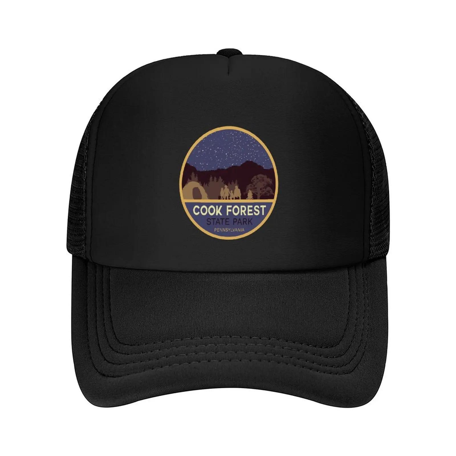 New Cook Forest SP Family Camp Baseball Cap tea Hat Hat Baseball Cap Beach Beach Bag For Unisex Womens