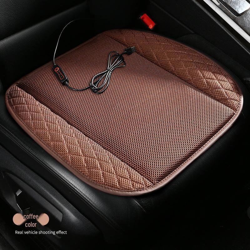 USB Cooling Ventilation Seat Cushion – Breathable Summer Comfort for Car, Truck, or Office Chair