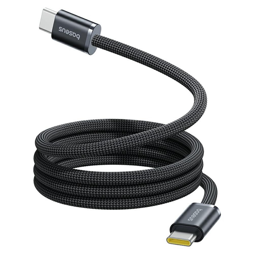 BASEUS Dynamic 4 Pro Type-C to Type-C Cable 1m 100W Magnetic Fast Charging Nylon Braided Data Cable