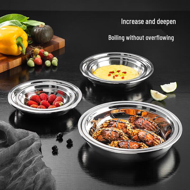 MAXCOOK Thickened 304 Stainless Steel Plate