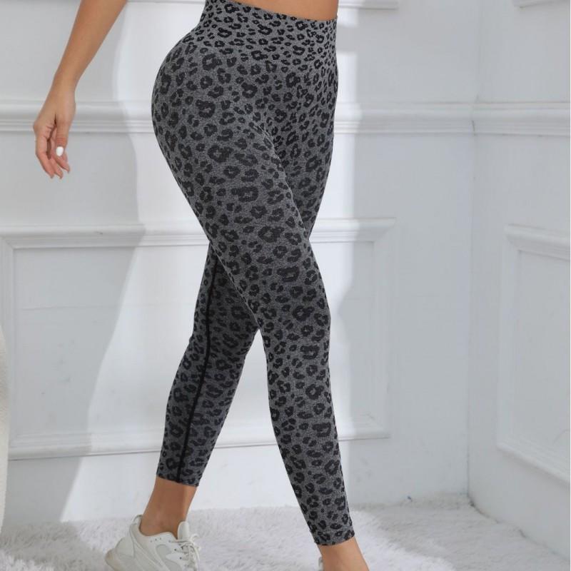 High Waist 9/10 Length Seamless Yoga Pants Women Tummy Control Butt Lifting Stretchy Nylon Spandex Leggings