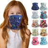 Kids' Summer Ice Silk Cartoon Neck Gaiter - UV Protection & Multifunctional Headscarf for Cycling
