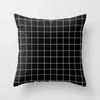 Geometric Plaids Cushion Cover Polyester Throw Pillow Cover Decorative Sofa Pillow Nordic Fashion Scottish Pillowcase 45*45Cm