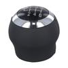 6-Speed Shift Knob 6 Speed Gear Shift Knob Easy tallation Enhanced Look Glossy Black Finish Precise Shifting