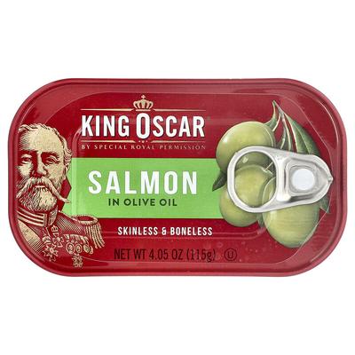 Skinless & Boneless Salmon In Olive Oil, 4.05 Oz (115 G)