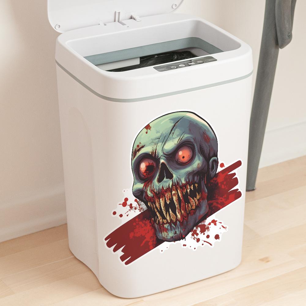 Halloween Horror Totenkopf Schlafzimmer Wohnzimmer Eingangshalle Atmosphäre Dekoration Wandaufkleber