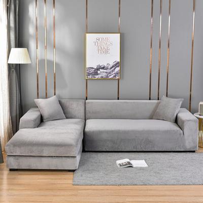 Neue Samt Sofa Abdeckung Ecke Sofa Abdeckungen Für Wohnzimmer Elastische Spandex Schonbezüge Couch Abdeckung Stretch Sofa Schonbezug