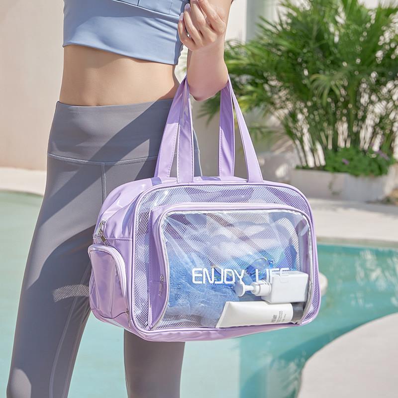 Swimming Bag Large Capacity Dry Wet Separation Travel Tote For Women And Men