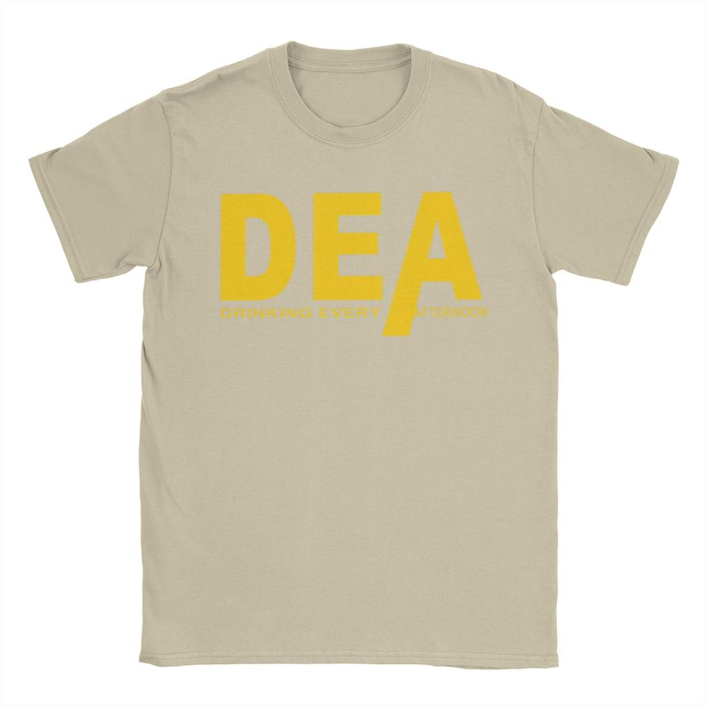 Awesome DEA Drinking Every Afternoon TShirt for Unisex Crewneck Cotton T Shirt Short Sleeve Tee Shirt XL XL Clothing