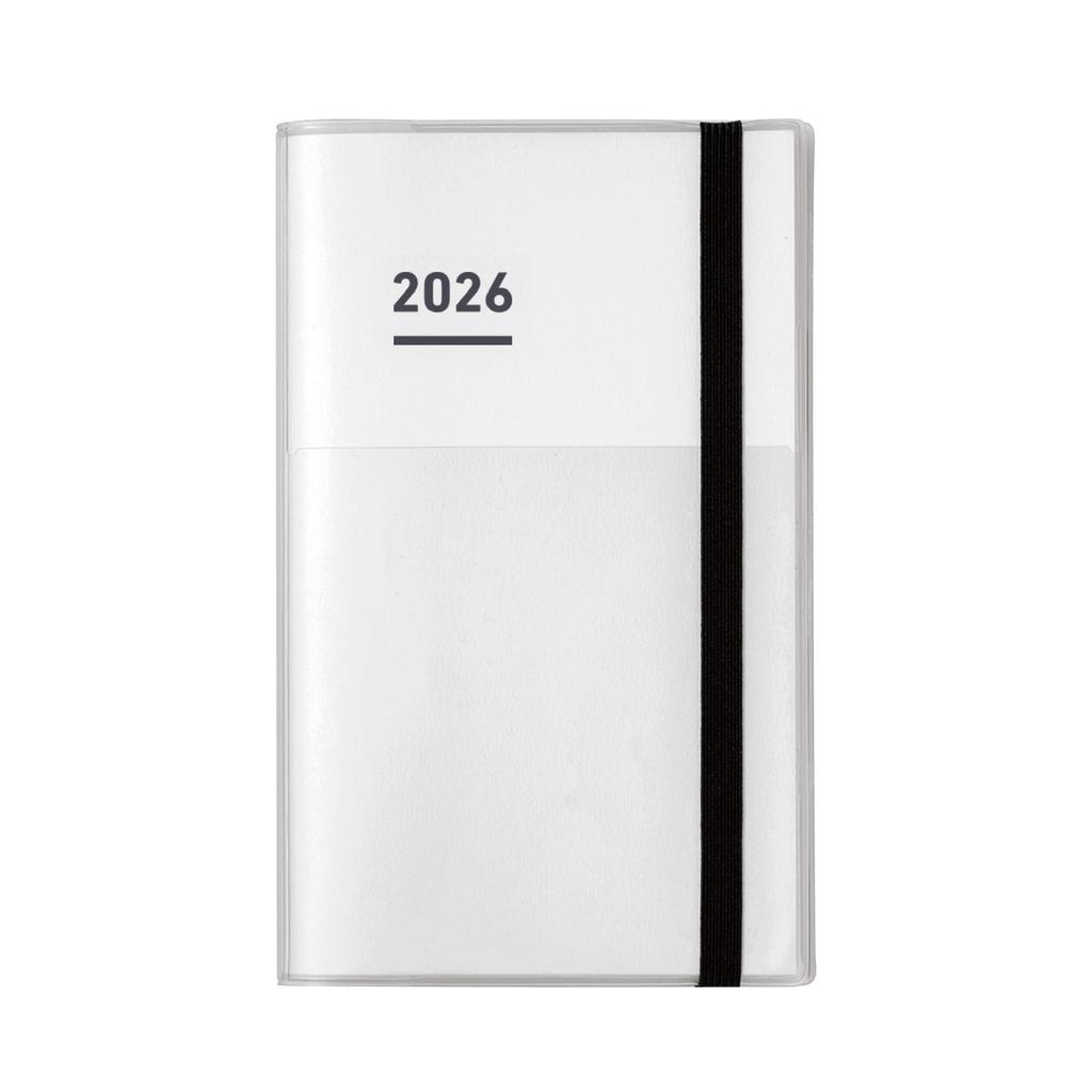 KOKUYO Jibun Techo First Kit Planner 2026 Monthly/Weekly A5 Slim White Ni-JF1W-26 (Starts November 2025)