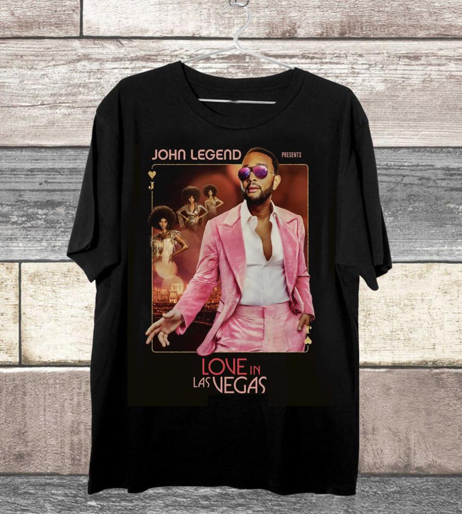 Love In Las Vegas Poster John LegendUnisex T-Shirt All Size MK671 Unisex T-Shirt L