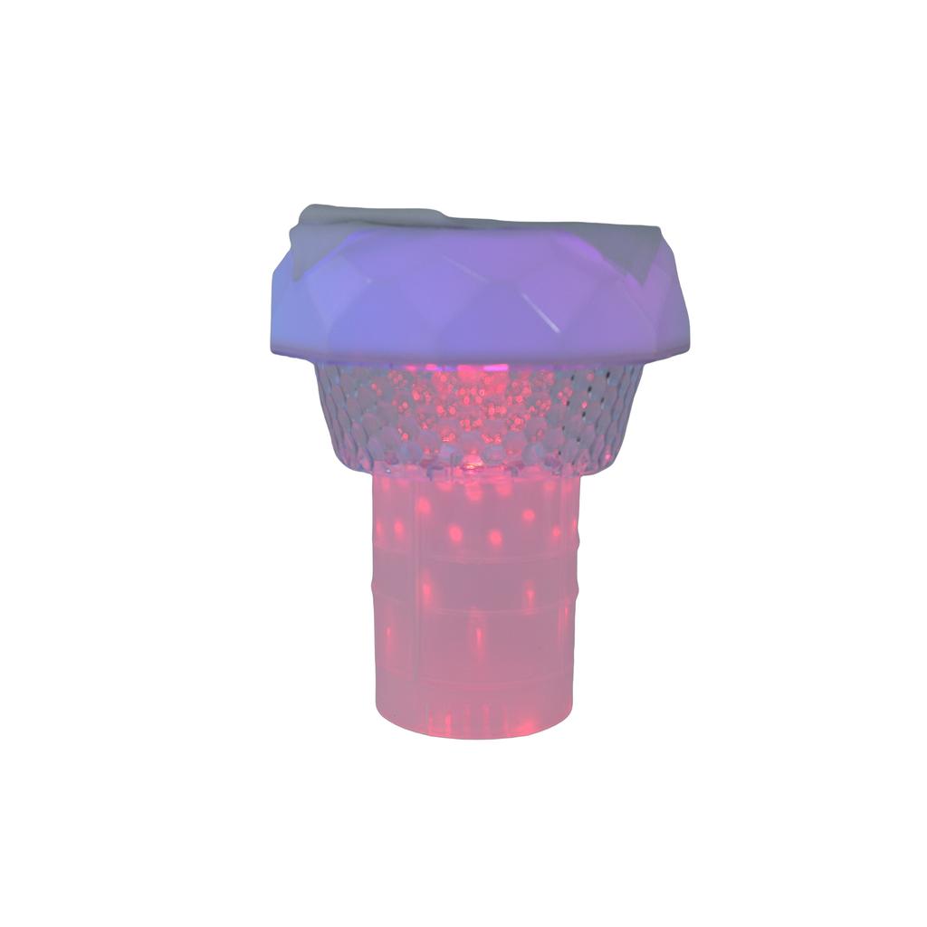 Solar Pool Float Light with Remote Control, Floating Pool Light, Dynamic RGB Modes, Timer, IP68 for Inground Pool Party