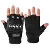 Motorcycle Riding Half-finger Gloves Men and Women Outdoor Anti-drop Sports Fitness Mountaineering Protection Long-finger Hard Shell Gloves