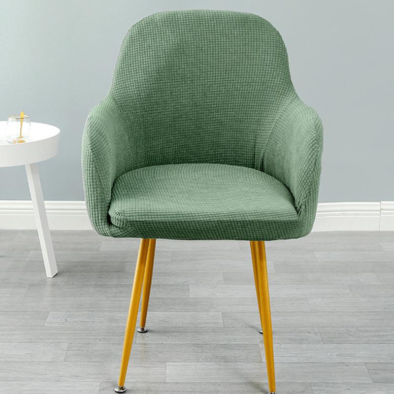 Stuhlbezug aus Polarfleece-Stoff, hoher schräger Sesselbezug, waschbar, bewegliche Sitzbezüge, Hotel, Zuhause, Bankett, Universalgröße