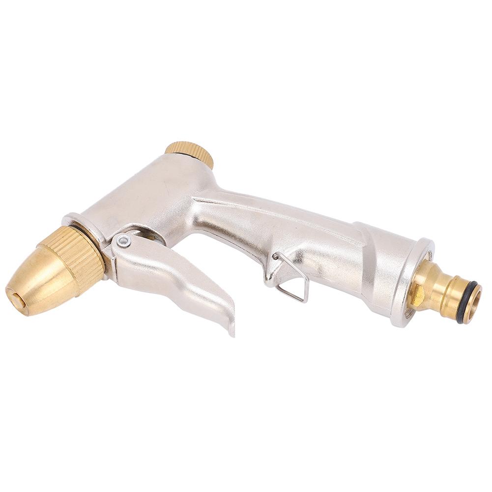 High Pressure Water Gun Car Washing Water Gun Pure Brass All Metal High Pressure Household Cleaning Spray Washing Water Gun