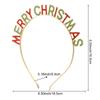 Styling Women Ladies Girls MERRY CHRISTMAS Headband Xmas Headpiece Party Tiara Hair Hoop