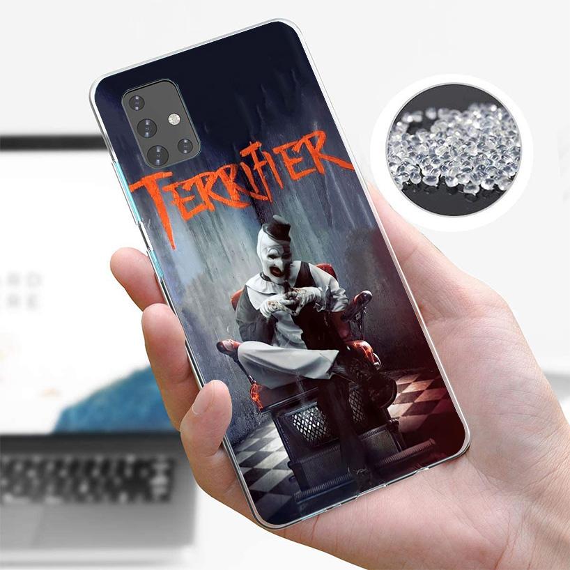 Horrorfilm Terrifier Handyhülle für Samsung Galaxy A52 A32 A22 A12 A51 A31 A50S A30S A20S A10S Note 20 Ultra 10 Plus S10 A72 A