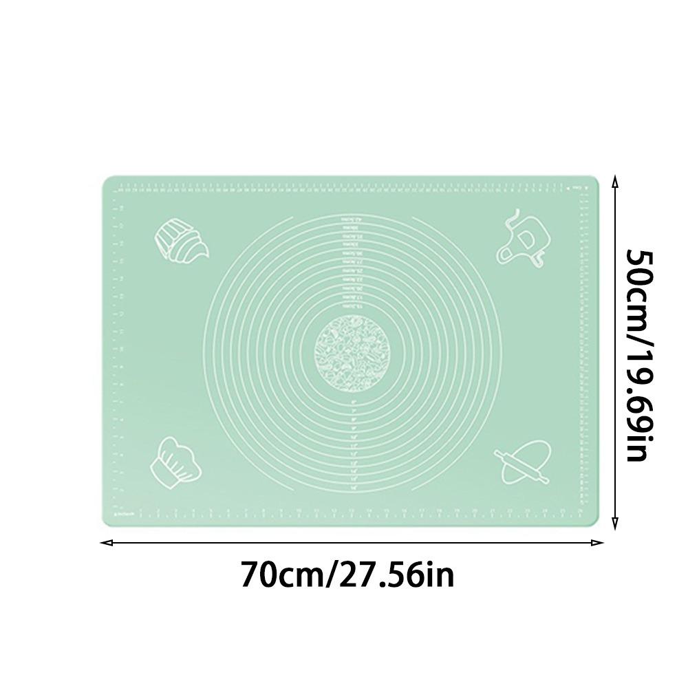 

Потовщений килимок для випікання Антипригарний килимок для замішування тіста Новий килимок для розкочування L-50x70cm