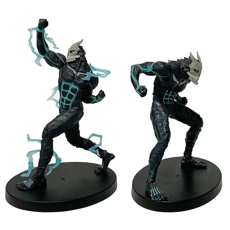 13-16.5CM Anime Kaiju No.8 Figure Monster Anime Character PVC Standing Posture And Punching Model Toy Fans Christmas Gifts