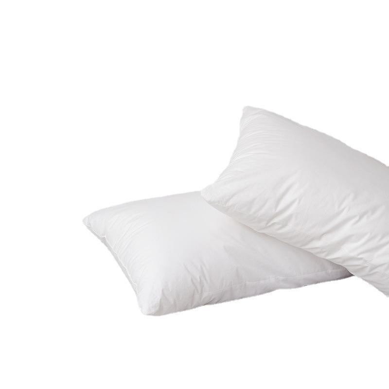 Luxury Hotel Soft Cotton Pillow Set - Neck Support (2 Pack)