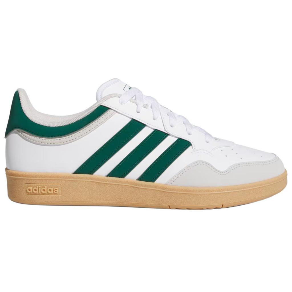 Adidas Hoops 4.0 Anti Slip Wear Resistant Low Top Skateboard Shoes Men's White Sneakers JQ2736