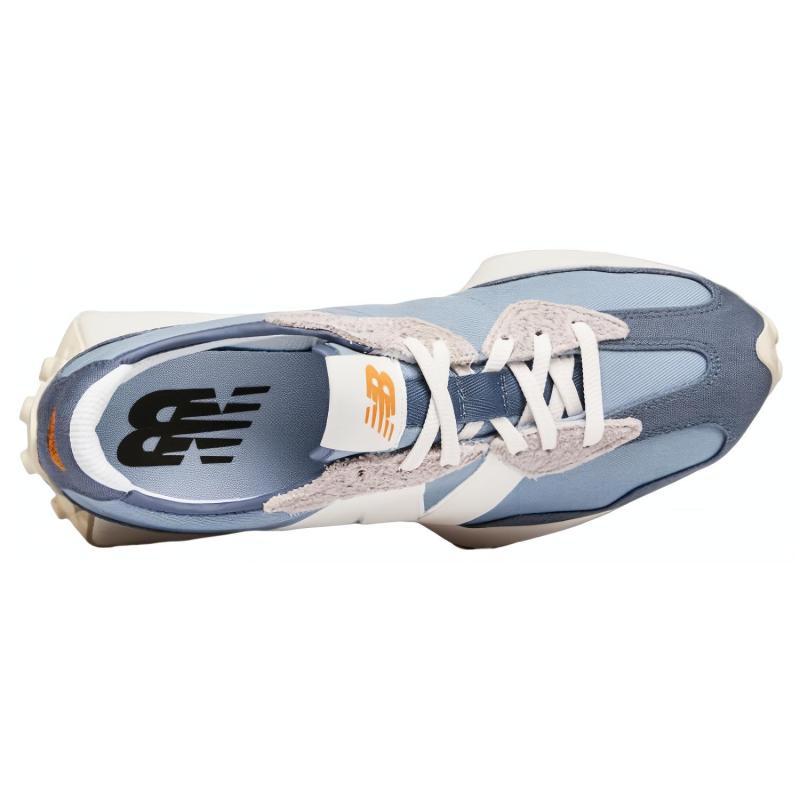 New Balance 327 Blue Indigo White Sneakers MS327DE