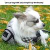 Oxford Fabric Pet Waste Bag Dispenser With Treat Pocket For Dog Convenient Clip On Design Outdoor Walking Essential