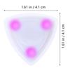 Fashion Cool Beat Picks Beatpicks Touch Luminous Led Glowing Guitar Pick Light Up Plectrum For Ukulele Bass Electric Guitarists