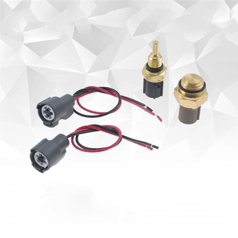 Cooling Fan Switch Coolant Temperature Sensor Connector For Honda Accord CR-V Civic Acura RSX 37760P000033 37870PJ7003