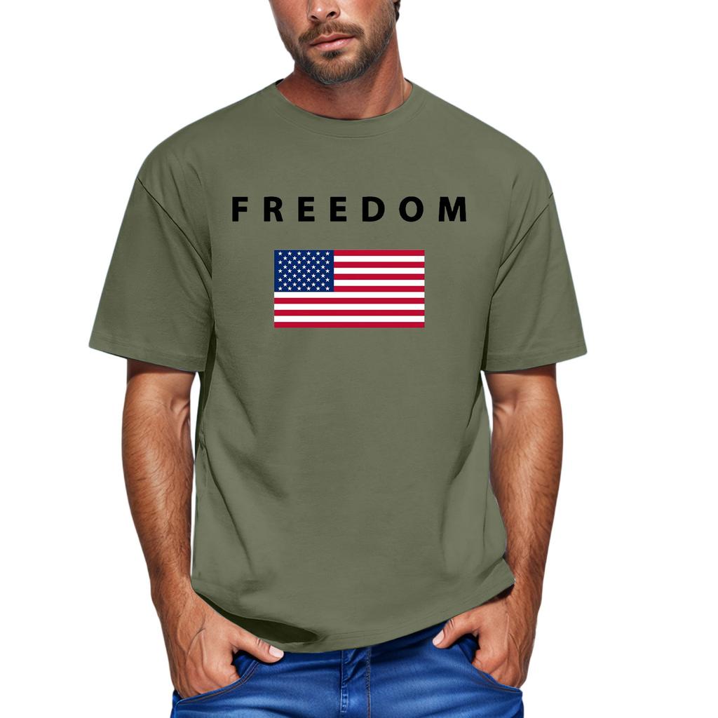 Men'S Fashionable T-Shirt, Street Casual Short Sleeved Clothing