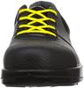 Simon Antistatische Sicherheitsstiefel, JIS-Standard, Bequem, Leicht, Gepolstert, Basic, Antistatisch, Schnürung, AW12, Schwarz, Größe 23,0 cm