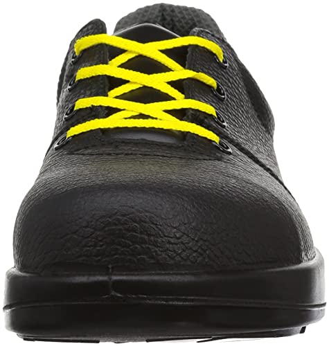 Simon Antistatische Sicherheitsstiefel, JIS-Standard, Bequem, Leicht, Gepolstert, Basic, Antistatisch, Schnürung, AW12, Schwarz, Größe 23,0 cm