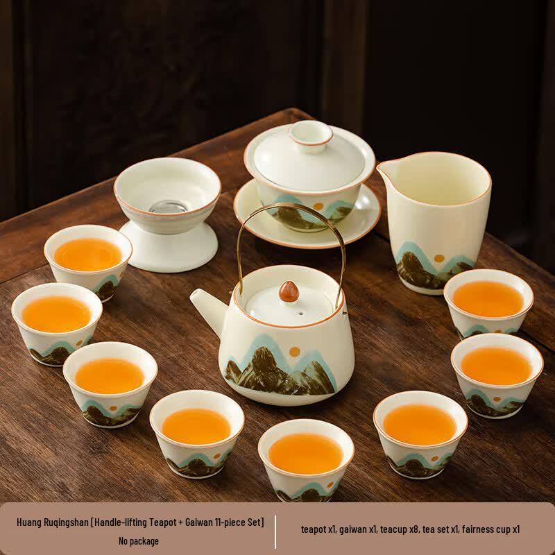 Chaxun Ru Kiln Celadon Tea Set