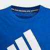 Adidas T Shirt Blue White Children Aged 3 7 Years Old ED6491