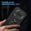 For Nothing Phone 4A 3A Pro Cover Ring Holder Armor Shockproof Phone Case Protection PC Hard Shell Back Cover