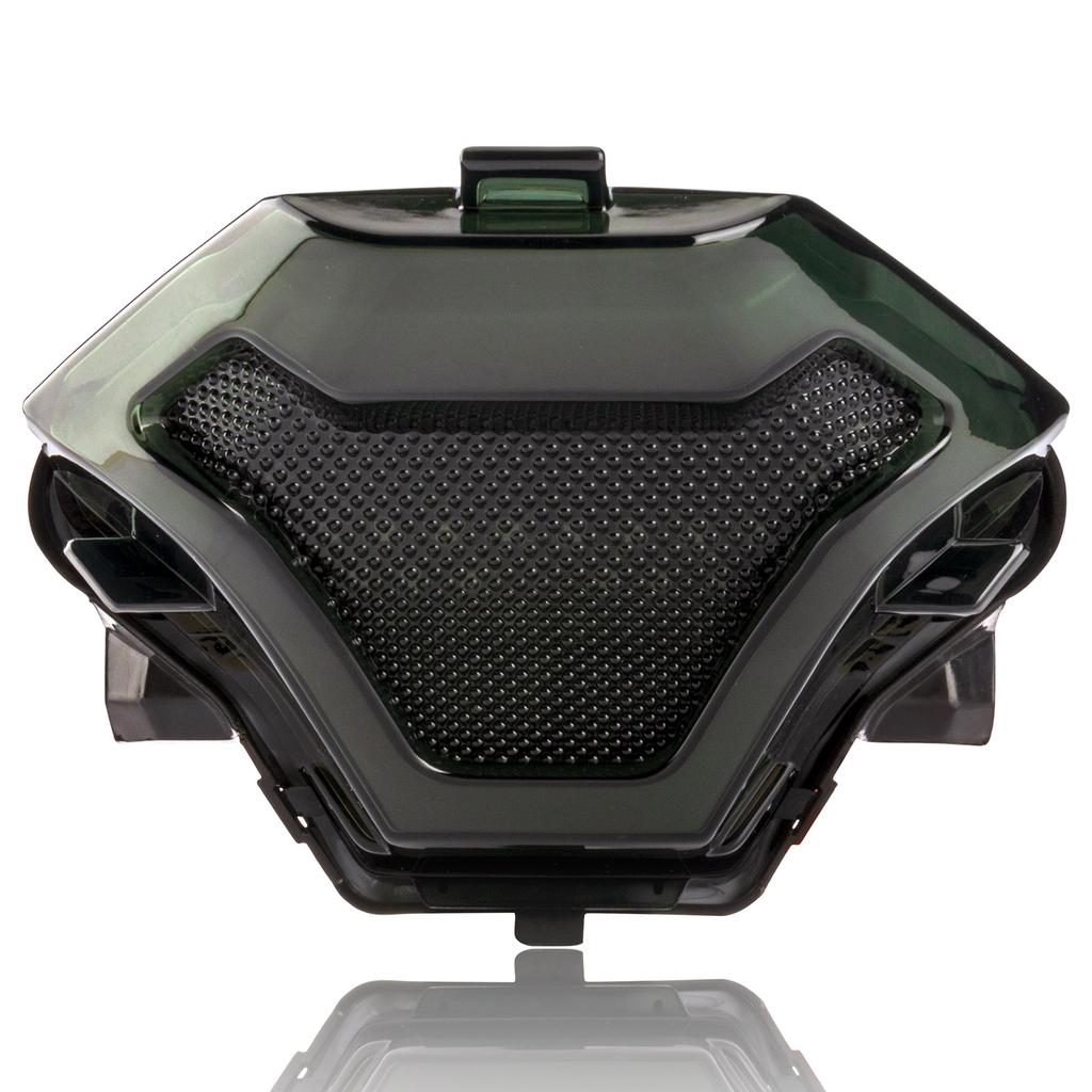 Motorcycle Brake Light Tail Lamp with LED Turn Signals Replacement for Yamaha YZF R3 R25 Y15ZR MT07