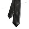 Retro JK Necktie Casual Narrow tie Classic PU Leather Ties  Unisex