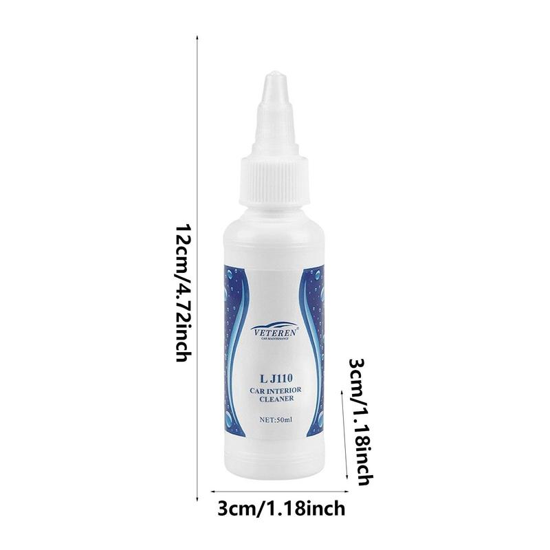 Auto Leather Cleaner Car Leather Care Inside Car Cleaner Multipurpose Cleaner Dashboard Cleaner 50ml Automotive Interior Cleaner